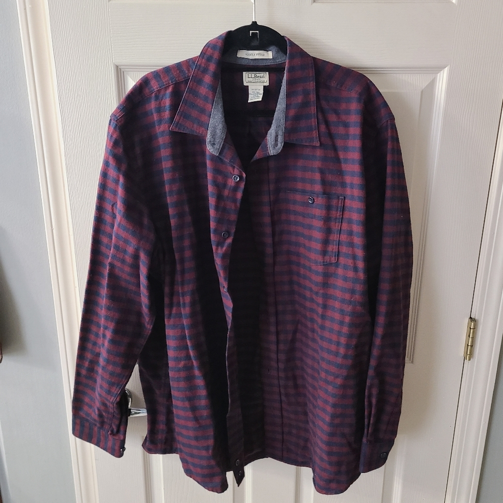L.L. Bean men's flannel